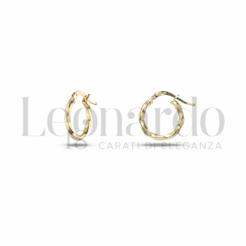 10 mm Diametro in Oro Giallo da 1gr.