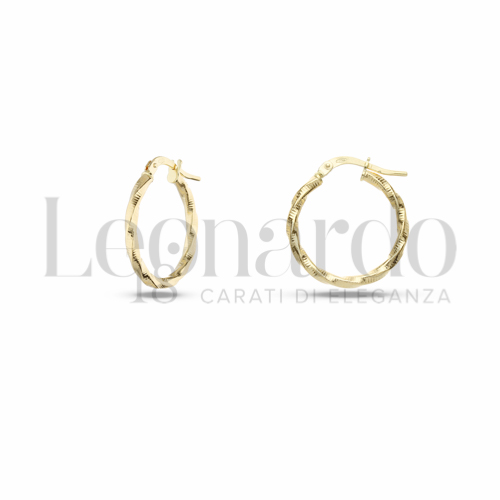 15 mm Diametro interno o misura in Oro Giallo da 0,9gr.