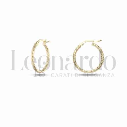 15 mm Diametro in Oro Giallo da 1,3gr.