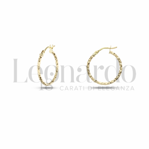 15 mm Diametro interno o misura in Oro Giallo da 0,9gr.