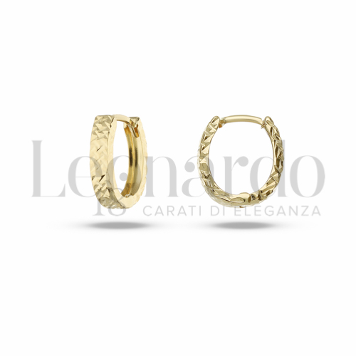 9x12 mm Diametro interno o misura in Oro Giallo da 1,4gr.