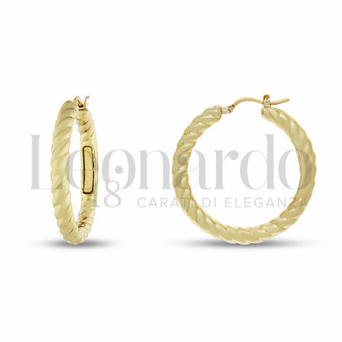 25 mm Diametro interno o misura in Oro Giallo da 2,7gr.