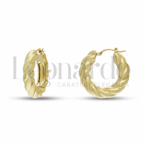 15 mm Diametro interno o misura in Oro Giallo da 2,8gr.