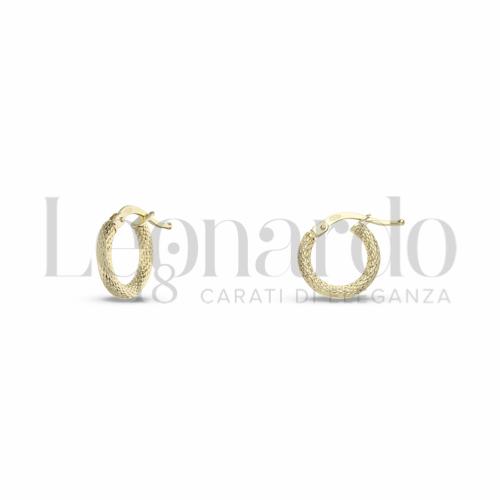 8 mm Diametro interno o misura in Oro Giallo da 0,9gr.