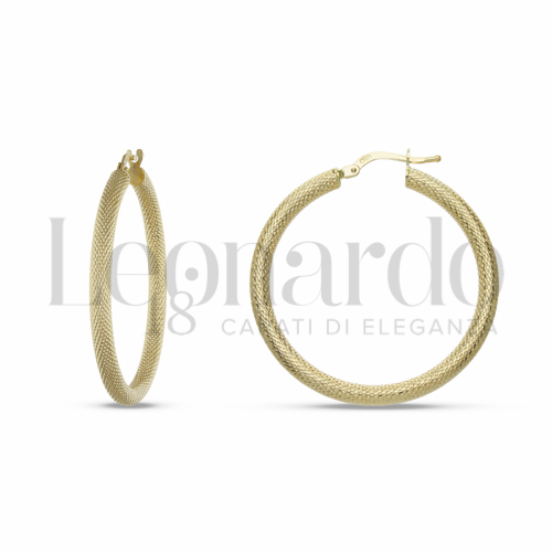 30 mm Diametro interno o misura in Oro Giallo da 3,2gr.