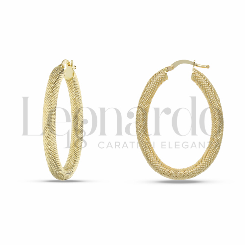 22x32 mm Diametro interno o misura in Oro Giallo da 3,6gr.
