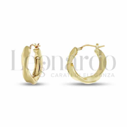 15 mm Diametro interno o misura in Oro Giallo da 1,9gr.