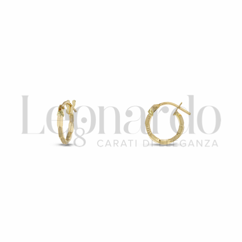 8 mm Diametro interno o misura in Oro Giallo da 0,6gr.