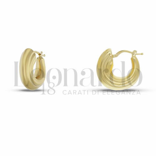 10 mm Diametro interno o misura in Oro Giallo da 2,4gr.