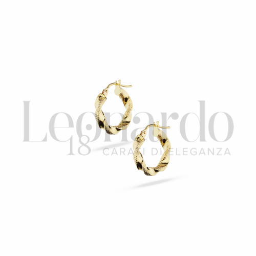10 mm Diametro in Oro Giallo da 1,3gr.