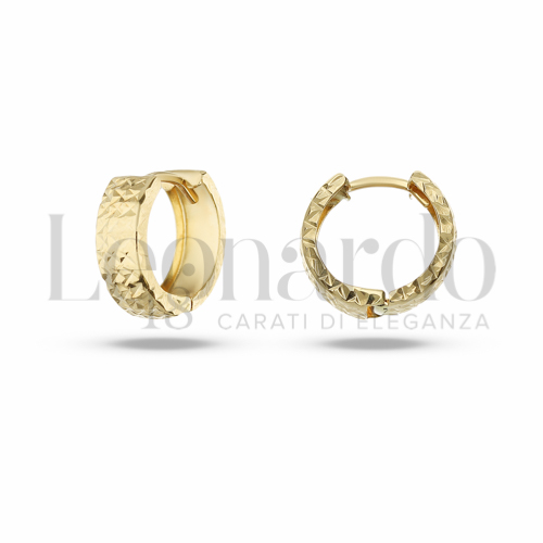 12 mm Diametro interno o misura in Oro Giallo da 1,9gr.