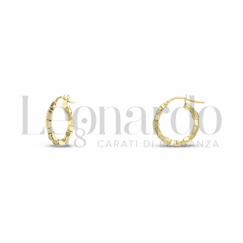 10 mm Diametro interno o misura in Oro Giallo da 0,9gr.