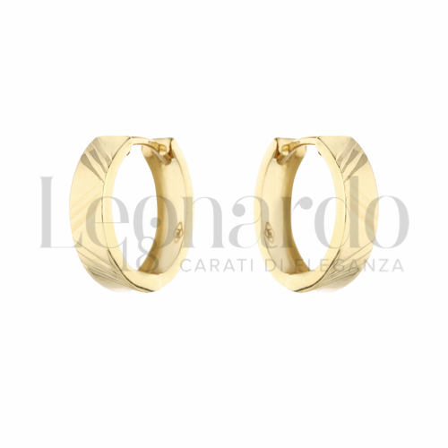 12 mm Diametro interno o misura in Oro Giallo da 1,6gr.