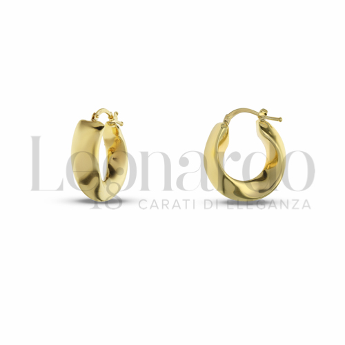 10 mm Diametro interno o misura in Oro Giallo da 2,8gr.