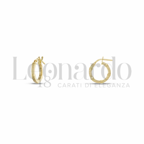 8 mm Diametro interno o misura in Oro Giallo da 0,8gr.