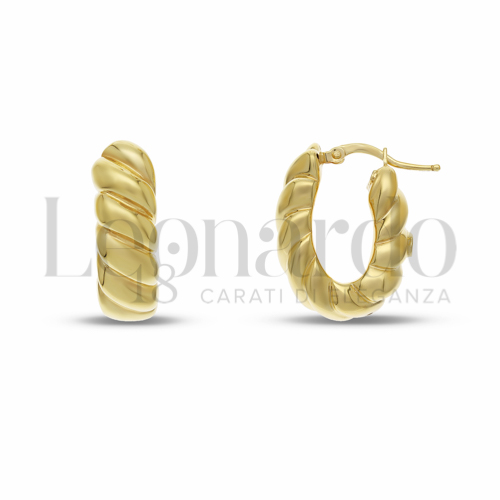 7x15 mm Diametro interno o misura in Oro Giallo da 4,5gr.