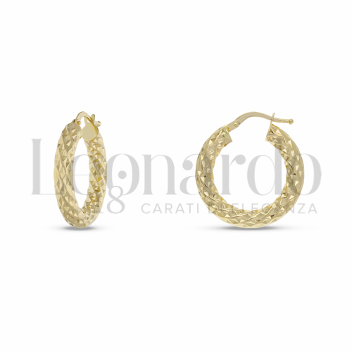 15 mm Diametro interno o misura in Oro Giallo da 2,6gr.