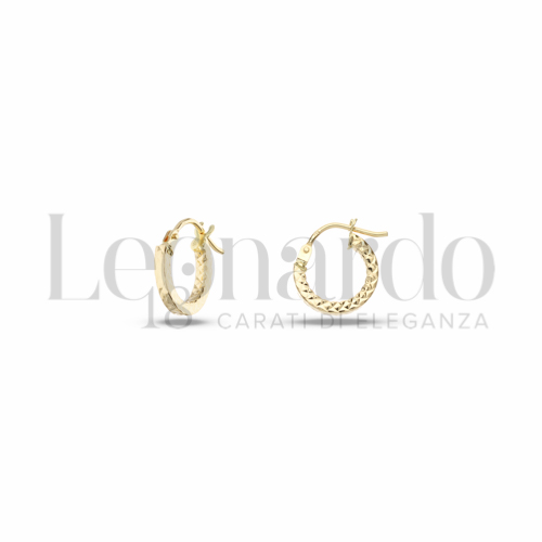 8 mm Diametro interno o misura in Oro Giallo da 0,8gr.