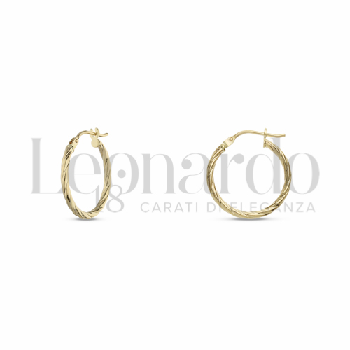 15 mm Diametro interno o misura in Oro Giallo da 1,1gr.
