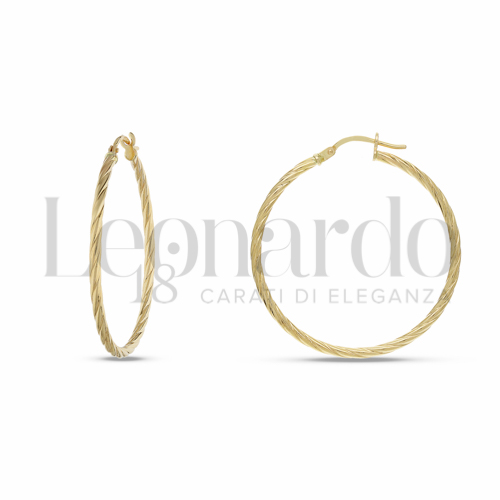 30 mm Diametro interno o misura in Oro Giallo da 1,7gr.