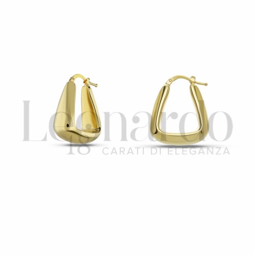13x18 mm Diametro interno o misura in Oro Giallo da 3,4gr.