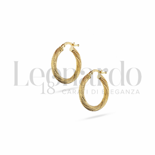 15 mm Diametro in Oro Giallo da 1,6gr.