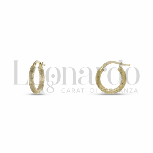 10 mm Diametro interno o misura in Oro Giallo da 1,3gr.