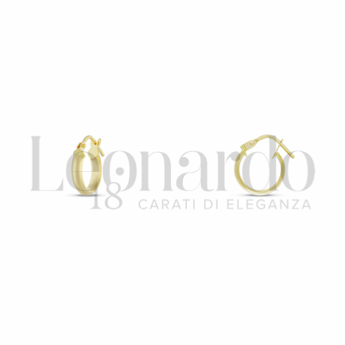 8 mm Diametro interno o misura in Oro Giallo da 0,8gr.