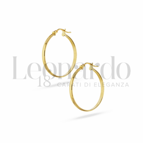 25 mm Diametro interno o misura in Oro Giallo da 1,5gr.