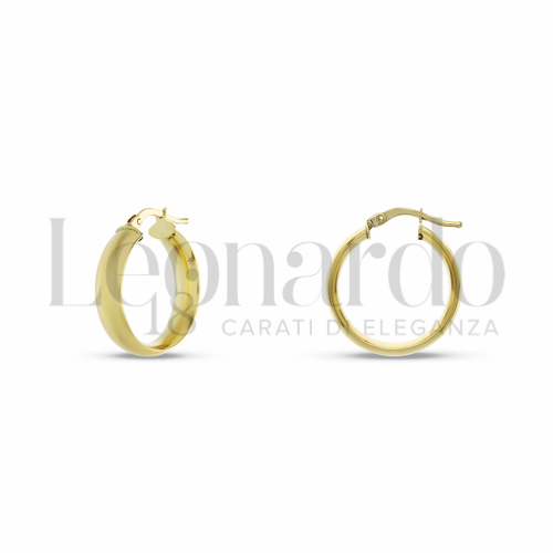 15 mm Diametro interno o misura in Oro Giallo da 2,6gr.