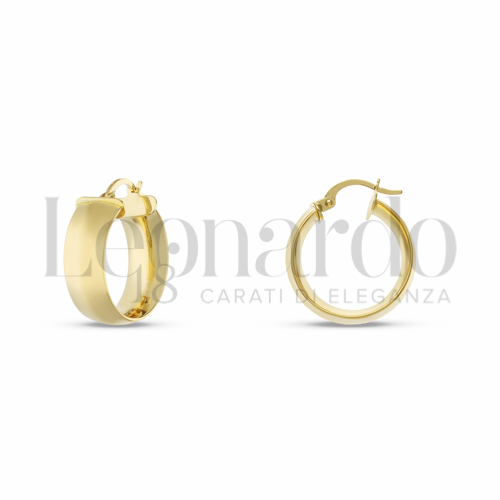 15 mm Diametro interno o misura in Oro Giallo da 2,9gr.
