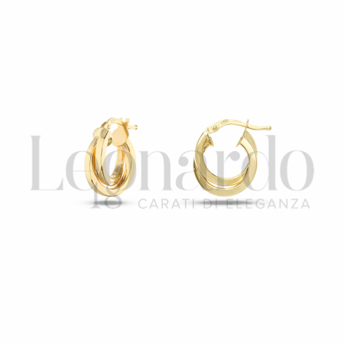 10 mm Diametro in Oro Giallo da 2,1gr.