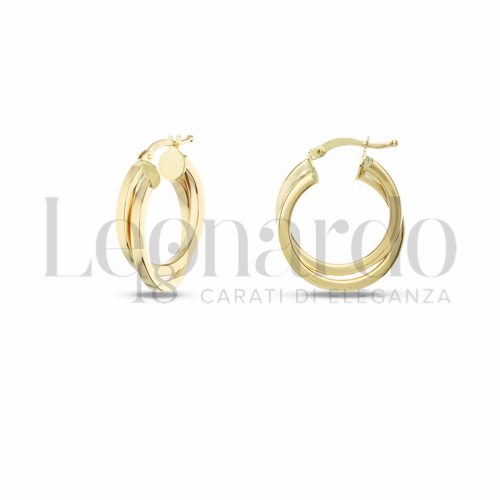 15 mm Diametro interno in Oro Giallo da 3,2gr.