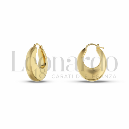 11x18 mm Diametro interno o misura in Oro Giallo da 4,7gr.