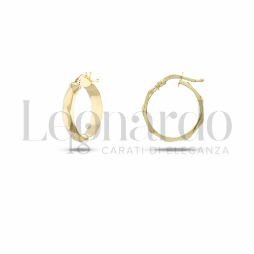 15 mm Diametro in Oro Giallo da 1,6gr.