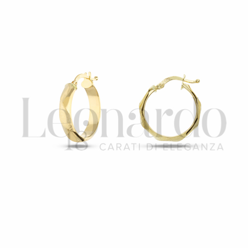 15 mm Diametro in Oro Giallo da 1,7gr.
