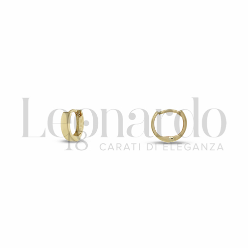 8 mm Diametro interno o misura in Oro Giallo da 1,2gr.