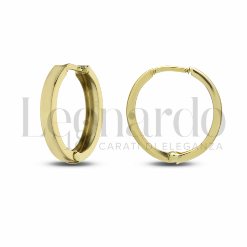 15 mm Diametro interno o misura in Oro Giallo da 1,9gr.