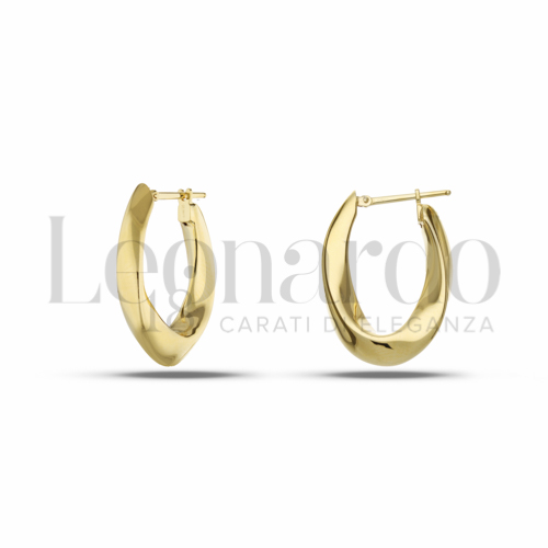 11x18 mm Diametro interno o misura in Oro Giallo da 3,8gr.