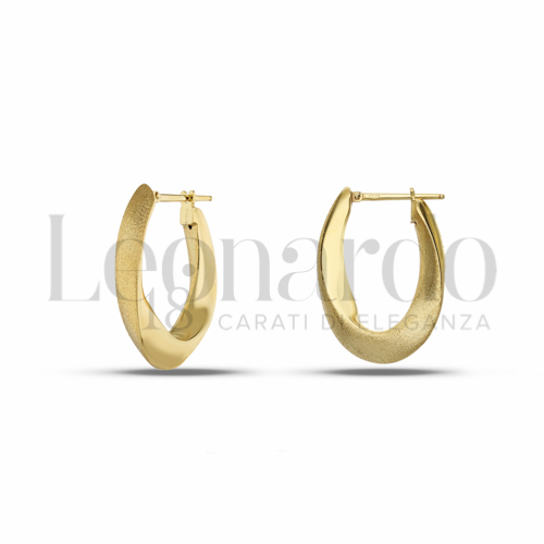 11x18 mm Diametro interno o misura in Oro Giallo da 3,7gr.