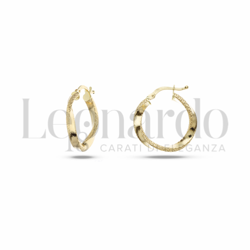 15 mm Diametro in Oro Giallo da 1,7gr.