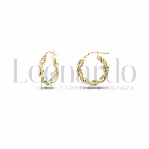 10 mm Diametro in Oro Giallo da 1,3gr.