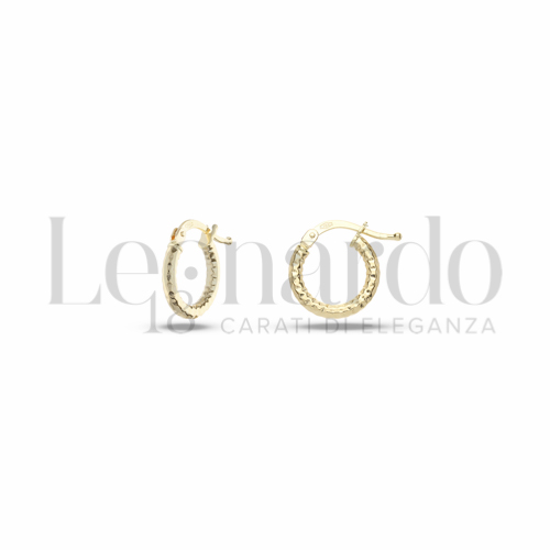 8 mm Diametro interno o misura in Oro Giallo da 0,8gr.
