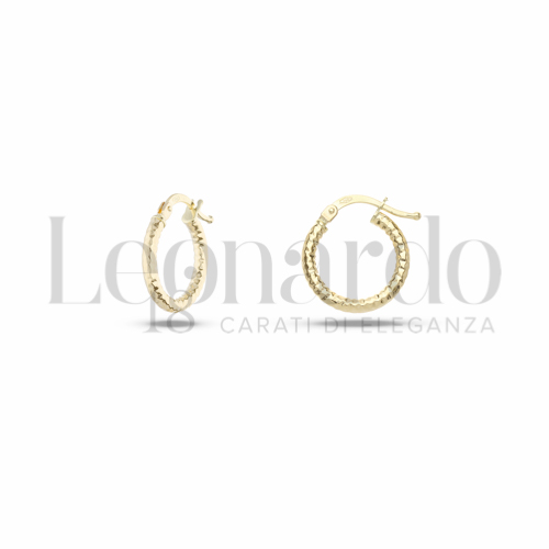 10 mm Diametro interno o misura in Oro Giallo da 0,9gr.
