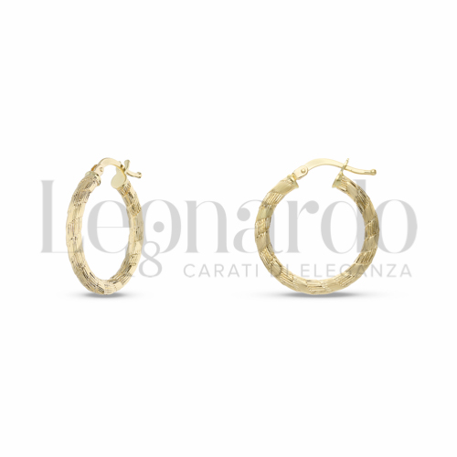 15 mm Diametro interno in Oro Giallo da 1,6gr.