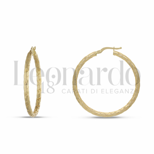 30 mm Diametro interno o misura in Oro Giallo da 2,5gr.