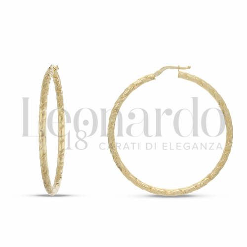 40 mm Diametro interno o misura in Oro Giallo da 3,2gr.