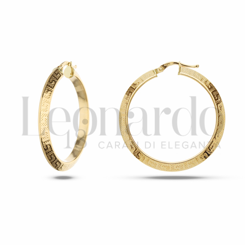 30 mm Diametro interno in Oro Giallo da 4,1gr.