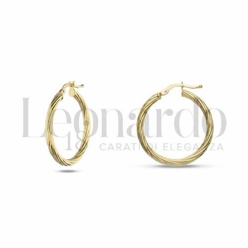 20 mm Diametro interno in Oro Giallo da 1,9gr.