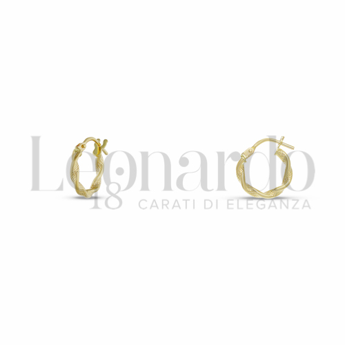 8 mm Diametro interno o misura in Oro Giallo da 0,8gr.